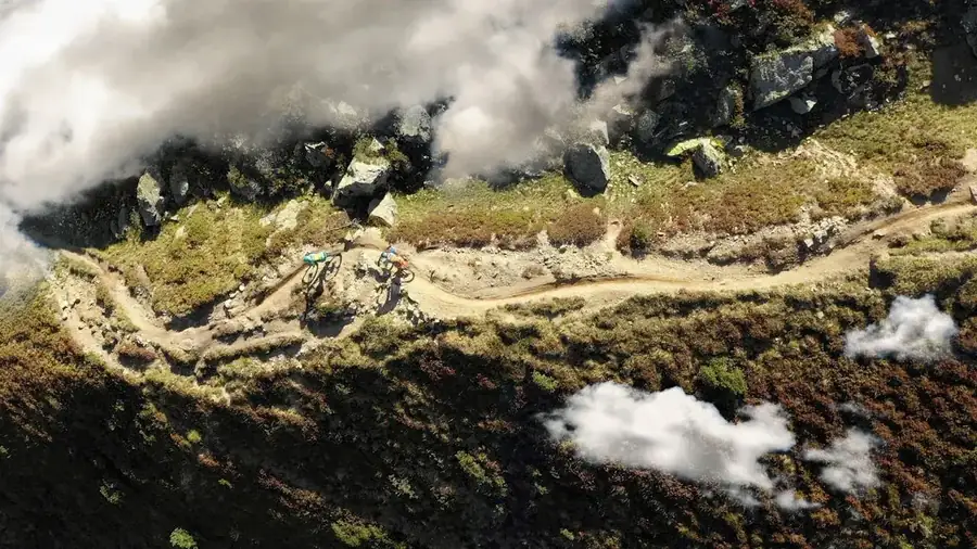 Mountain biking Davos
